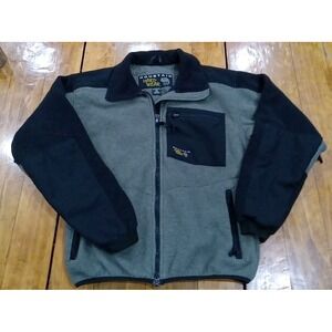 Vintage Mountain Hardwear Jacket Mens Medium Softshell Fleece Gorp Made USA